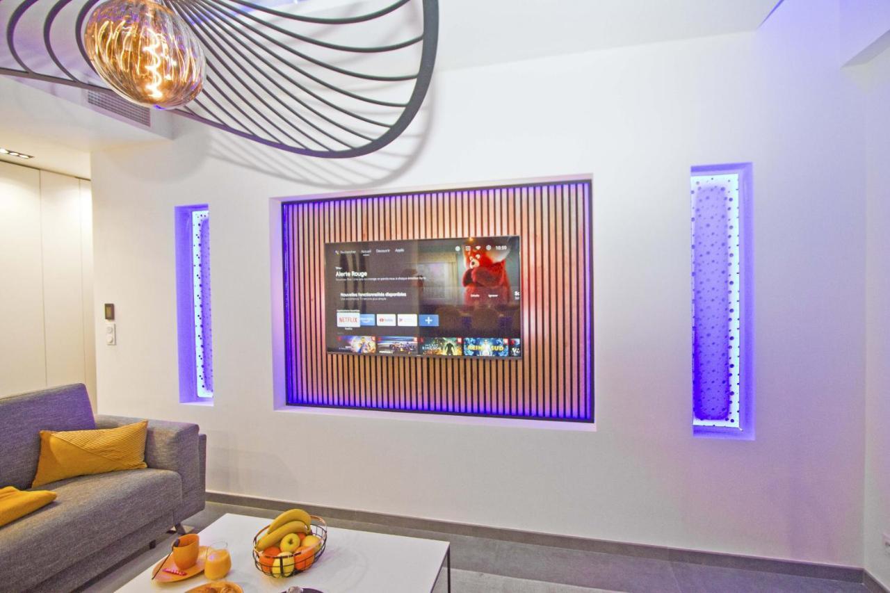Luxury Garden Jacuzzi Promenade Apartment Nice Luaran gambar