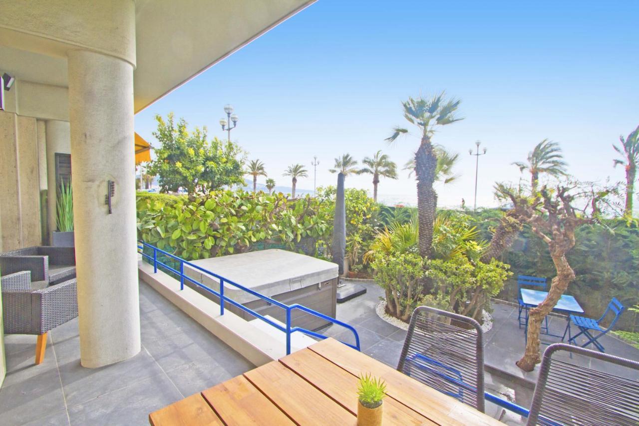 Luxury Garden Jacuzzi Promenade Apartment Nice Luaran gambar