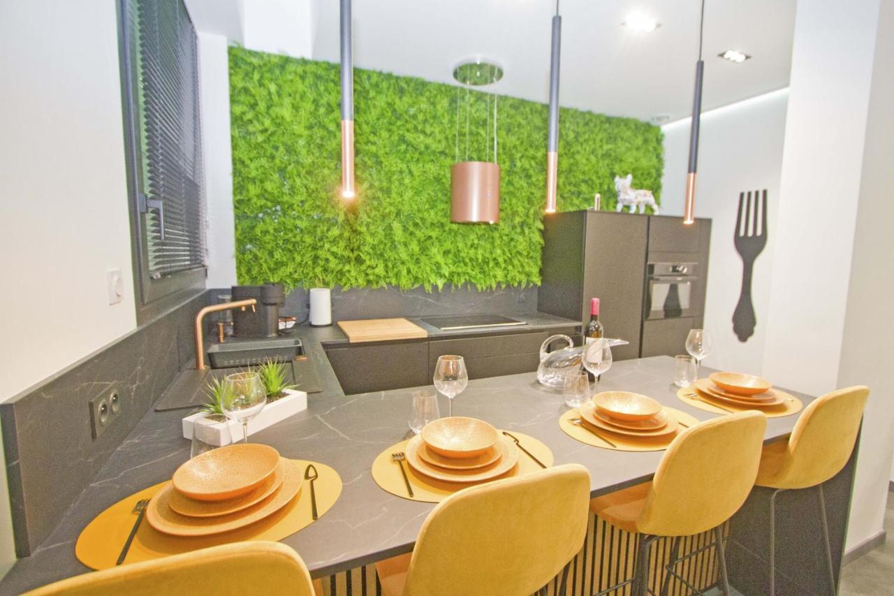 Luxury Garden Jacuzzi Promenade Apartment Nice Luaran gambar