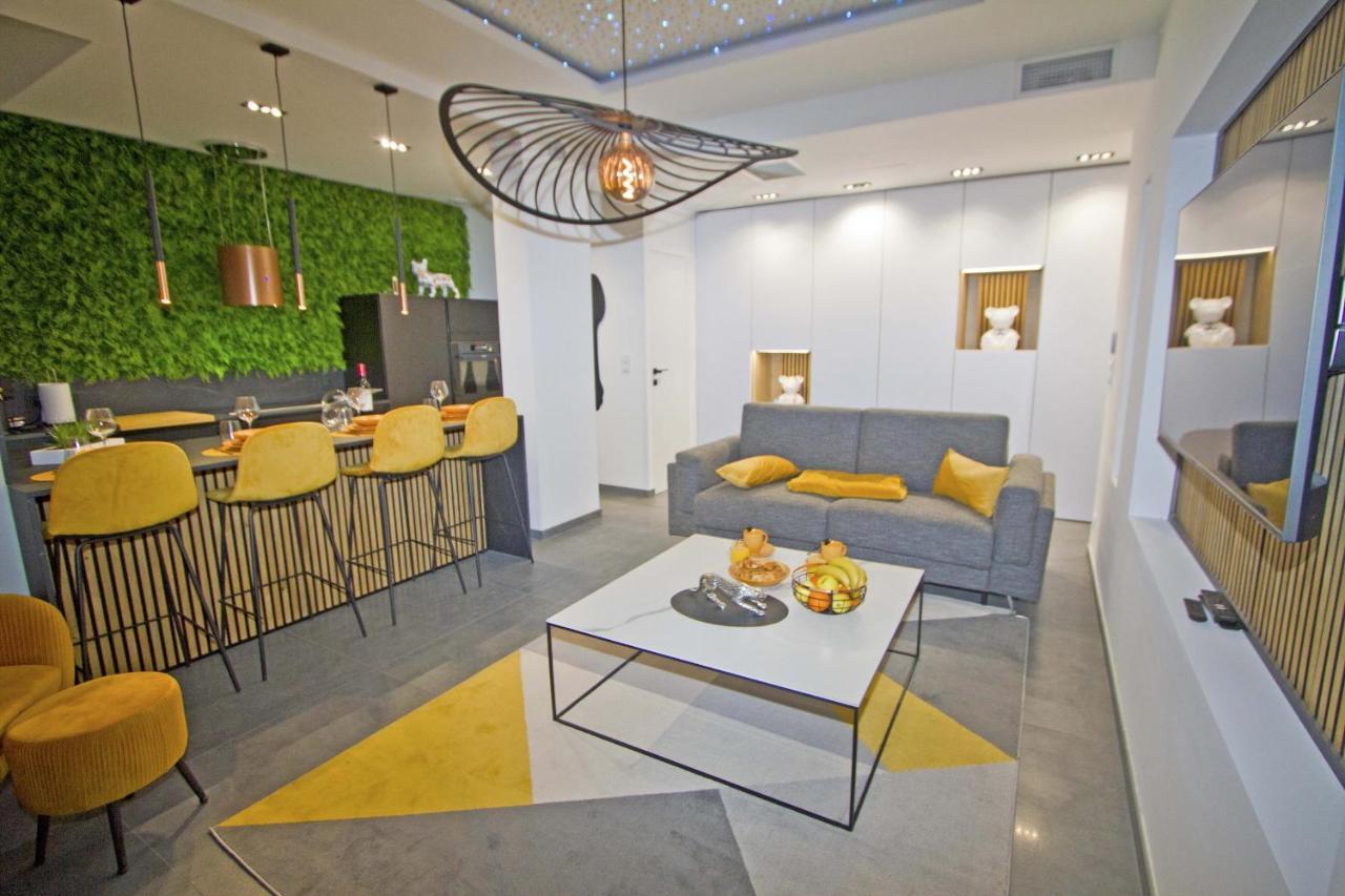 Luxury Garden Jacuzzi Promenade Apartment Nice Luaran gambar