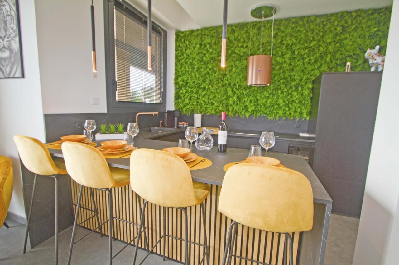 Luxury Garden Jacuzzi Promenade Apartment Nice Luaran gambar