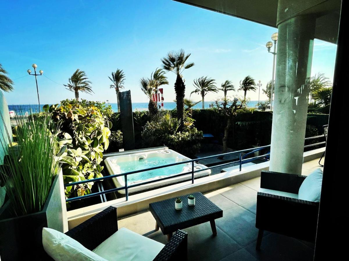 Luxury Garden Jacuzzi Promenade Apartment Nice Luaran gambar